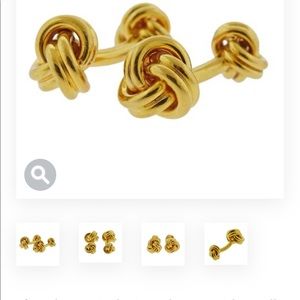 Tiffany & Co. Gold Cuff Links